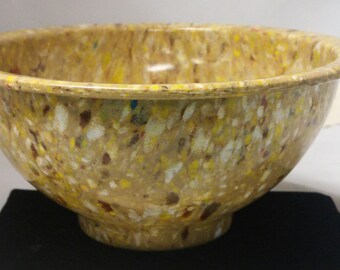Texas Ware Mixing Bowl Spatter Sponge #3B Melmac Plastic #B647