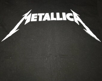 Metallica Tee Acid Washed tee Rock Band T-shirt