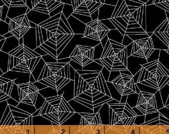 Eat Drink and Be Scary - Spider Webs by Whistler Studios from Windham Fabrics