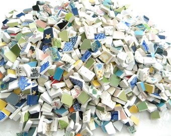 Huge MINI Assortment MOSAIC Tiles - 1,000 PLUS Tiles