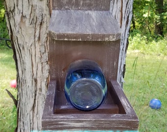 Rustic Squirrel Feeder