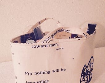 Beautiful Scripture Design Purse Organizer Insert 24" Long