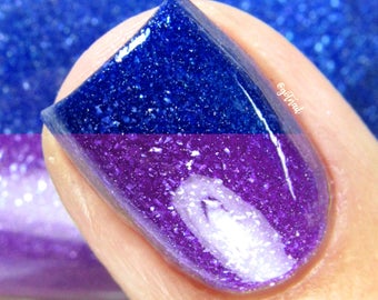 Purple Mood mood nail polish | etsy Purple Mood mood nail polish | etsy