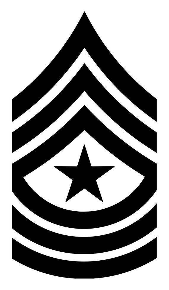 Army Command Sergeant Major Insignia