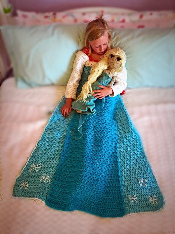 FROZEN Inspired Blanket Frozen Christmas Gift Elsa Blanket