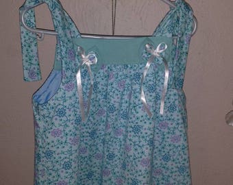 Blue and purple Jersey top