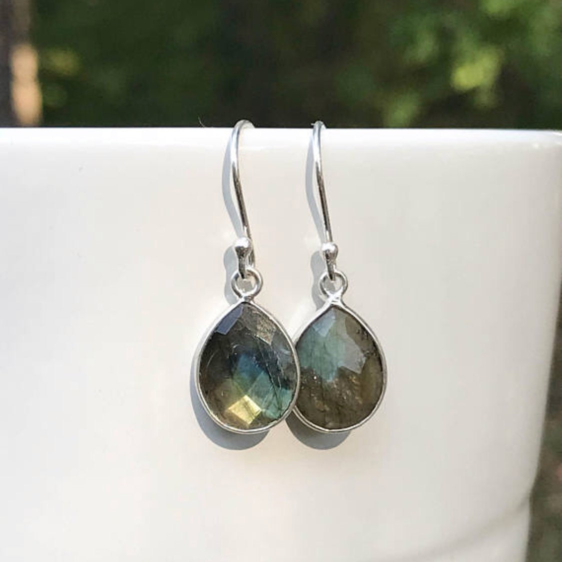 Boho Suncatcher Rear View Mirror Charm Tiny Chandelier