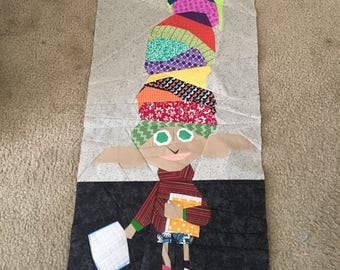 Dobby House Elf with Hats Foundation Paper Piecing Pattern