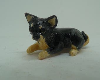 black and tan chihuahua plush