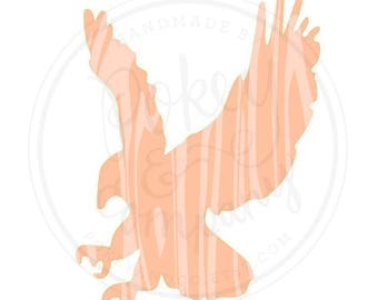 20" Unfinished Eagle Wood Cutout