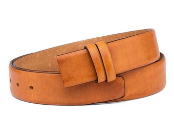 Wrangler Men's Distressed Leather Belt – Vegetable Tanned With Phoenix Emboss, 1.5 Inches Wide, Silver Buckle - View #9