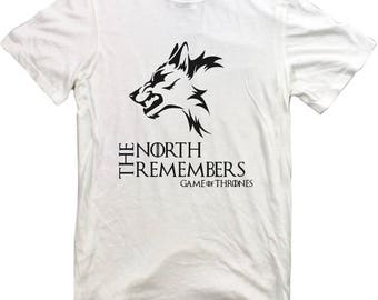 Game Of Thrones T-shirt GOT Tv Show Series Movie Film Tshirt Tyrion Daenerys Jon Snow The North Remembers RARE tee