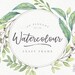 Watercolor flowers: PNG floral clipart / floral bouquets
