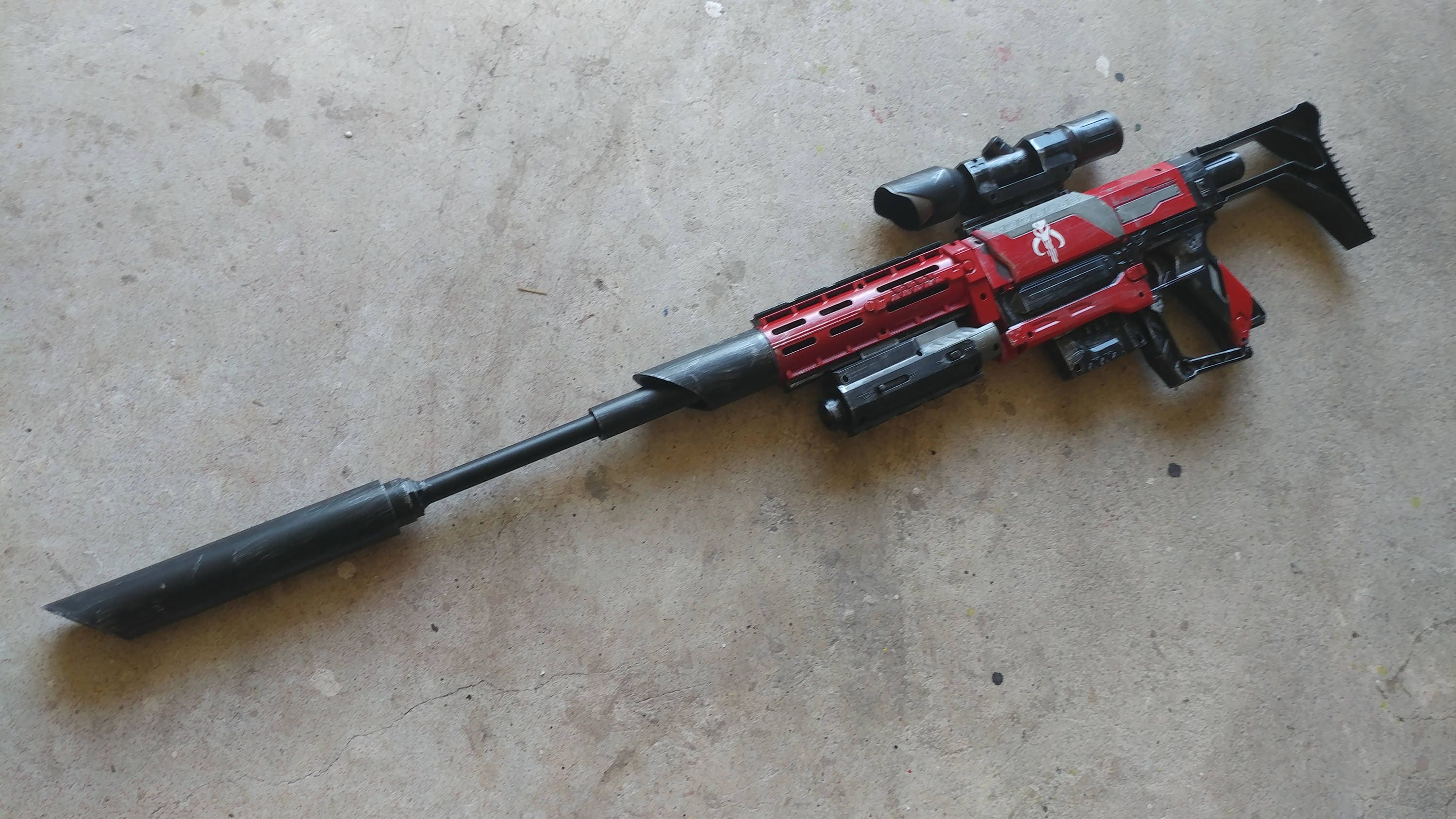 nerf mandalorian