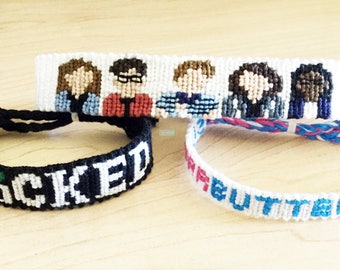 Broadway/Be More Chill/Dear Evan Hansen/Wicked/Waitress bracelets