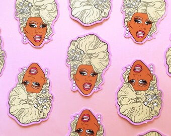 RuPaul Vinyl Sticker