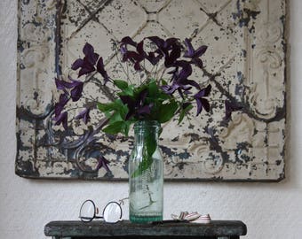 Large Vintage Tin Ceiling Tile