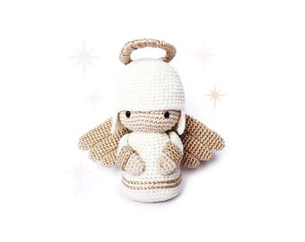 ANGEL Crochet Pattern, Kokeshi Doll