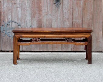 Mid 20th Century Chinese Bench Outdoor Entryway Mid 20th Century Chinese Bench Outdoor Entryway