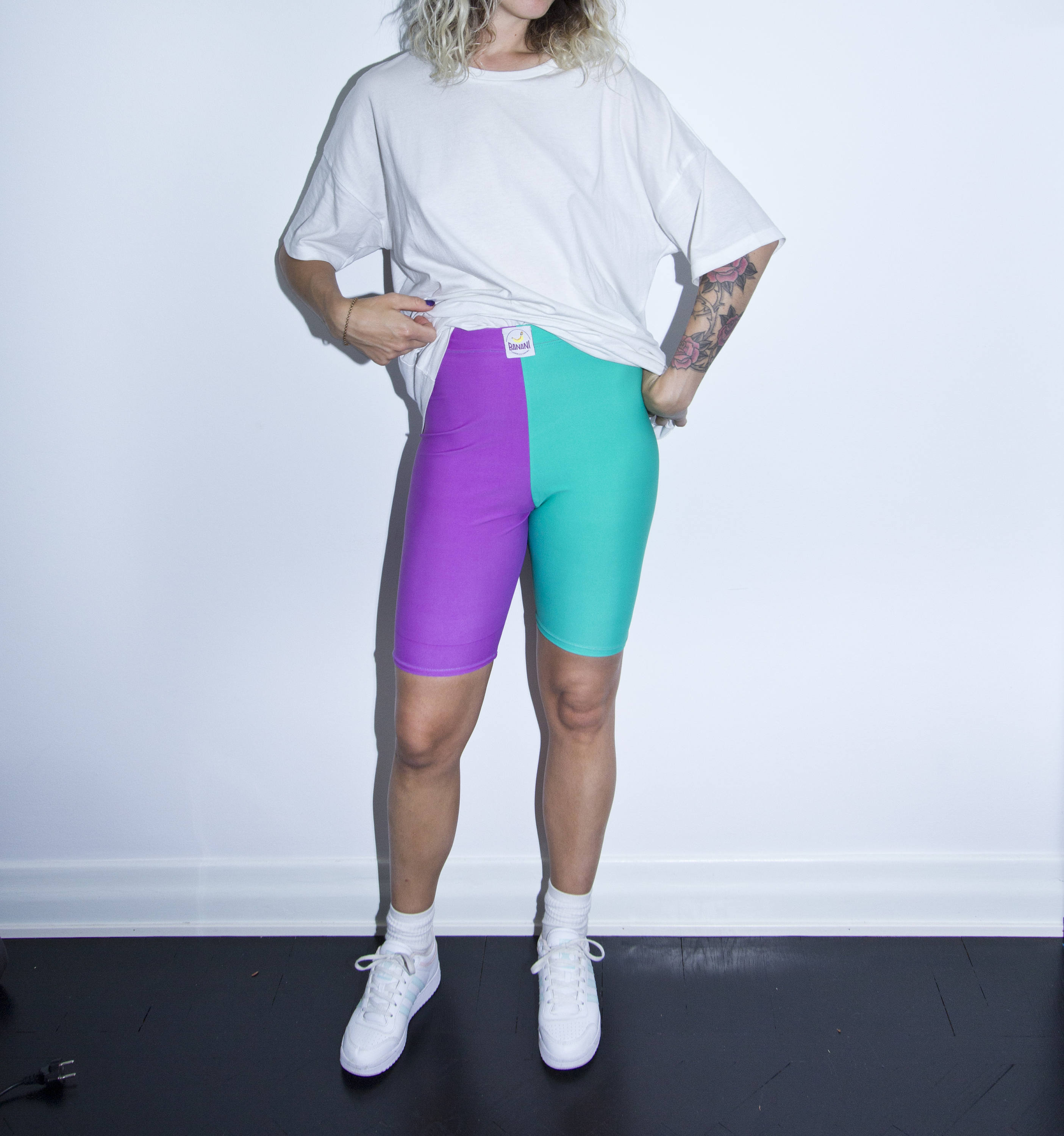 80s Biker Shorts Early 90s Leggings Custom Made Hip Hop Retro