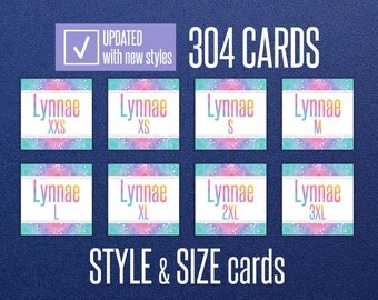 LLR Style & Size Cards * Home Office Approved * INSTANT DOWNLOAD * Facebook Album Covers * Style Cards * Name * Size Cards * Marketing Set