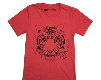 Tiger tshirt | Etsy