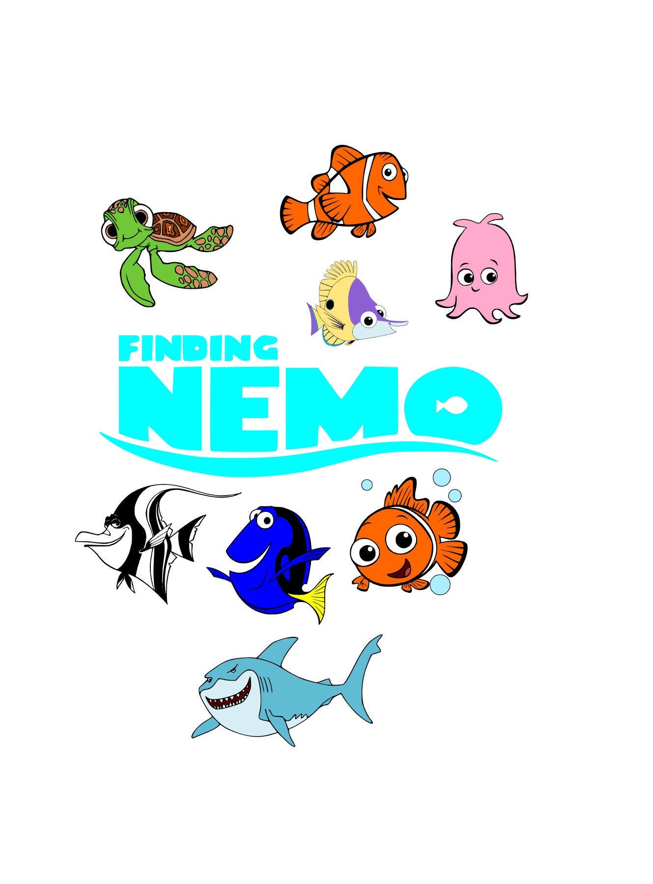Free Free Disney Finding Nemo Svg 238 SVG PNG EPS DXF File