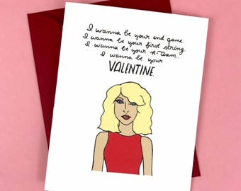 Taylor Swift Valentine's Day Card