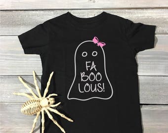 faboolous halloween shirt