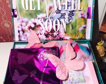 Get Well Care Package. YouAreBeautifulBox. Feel Better Box. Feel Better Gift. Surgery Recovery Gift. Cancer Care Package. Gift for Her. Love