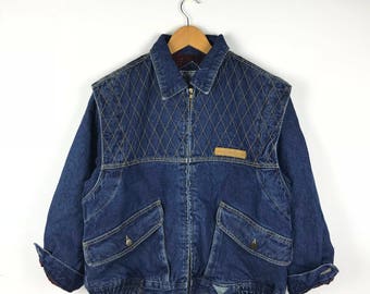 Veste En Jean Vintage GUESS BY MARCIANO Des Années 80 - 1986 - Taille M - Perfect Condition With Minor Wear