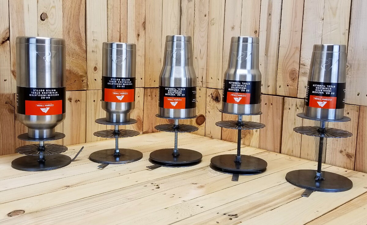 Powdercoat stand for cup and tumbler YETI HOGG Ozark Trail