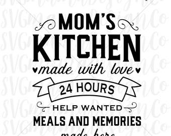 Free Free Mom&#039;s Kitchen Svg 837 SVG PNG EPS DXF File