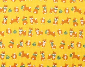 Shiba Inu | Pillow | Imported | Japanese Fabric | Throw Pillow
