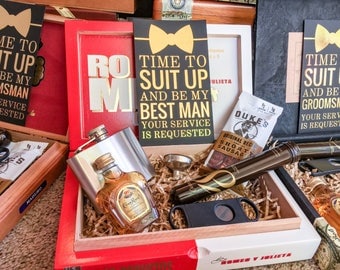 Will You Be My Groomsman / Best Man Gift Box - Fully Loaded