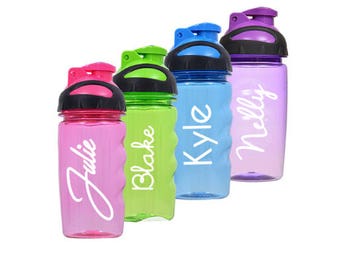 Kids Water Bottles/kids party favors/water bottle party favor/child water bottles/personalized water bottles/personalized water bottle