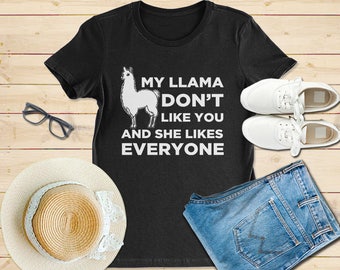 Llama shirt, llama gift, llama tshirt, llama t shirt, llama funny shirt,drama llama tshirt, llama gift shirt, llama mama , llama mama shirt