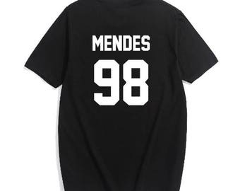 Shawn Mendes 98 T- shirt / Shawn Mendes 98 / 98 Mendes shirt / Illuminate tour / Mendes army / High Quality 100% / FREE Worldwide shipping