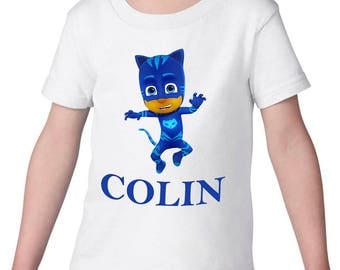 Pj Masks, Pj Masks Shirt, Pj Masks Catboy, Pj Masks Birthday Shirt, First Day of School, Preschool Shirt, Toddler Shirt