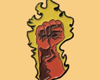 One Punch Man Saitama 1.5" enamel pin