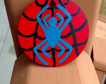 spiderman personalized ornament