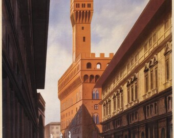 Advertising poster for Florence.