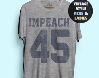 Impeach Trump Shirt Tshirt Impeachment Anti Trump 45 Not My President T-Shirt Tshirt Tee Anti Trump Shirts Sticker Donald Trump Feminist