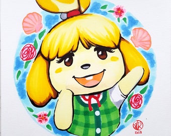 isabelle pillow animal crossing