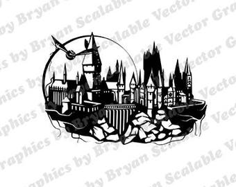 Free Free 227 Hogwarts Castle Svg Free SVG PNG EPS DXF File