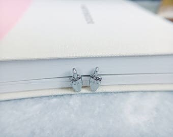 Middle Finger Earrings Stud Earrings Silver Rose Gold Fuck Earrings Fuck You Earrings FU Earrings Gift for Her Birthday Gift