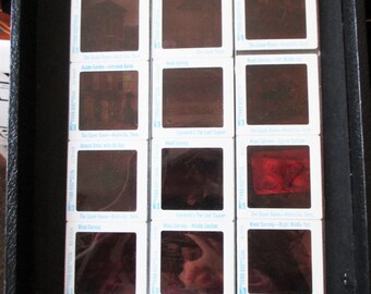 Vintage,Lot of 3 packages of Slides of The Upper Room- Nashville Tennessee and the Last Supper - Estate find