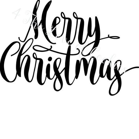 Merry Christmas Silk Screen Stencils Christmas sayings