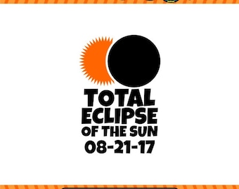 Solar Eclipse SVG Solar SVG, Eclipse SVG, space svg, Cricut Files, Silhouette Files, Scan n Cut Files, digital files, Sun, Moon, Solar