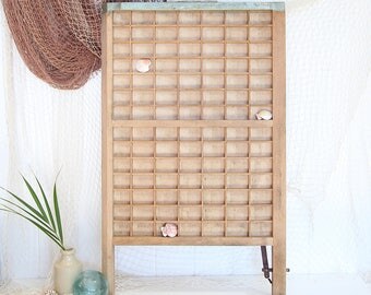 Vintage Letterpress Tray
